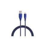 راف باور - كيبل لايتننق الى USB بطول 3 متر نايلون - ازرق